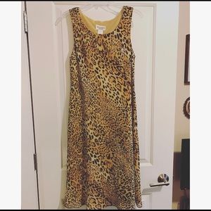 Summery Leopard Print Dress!