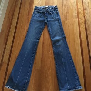 Paige flare jeans size 25