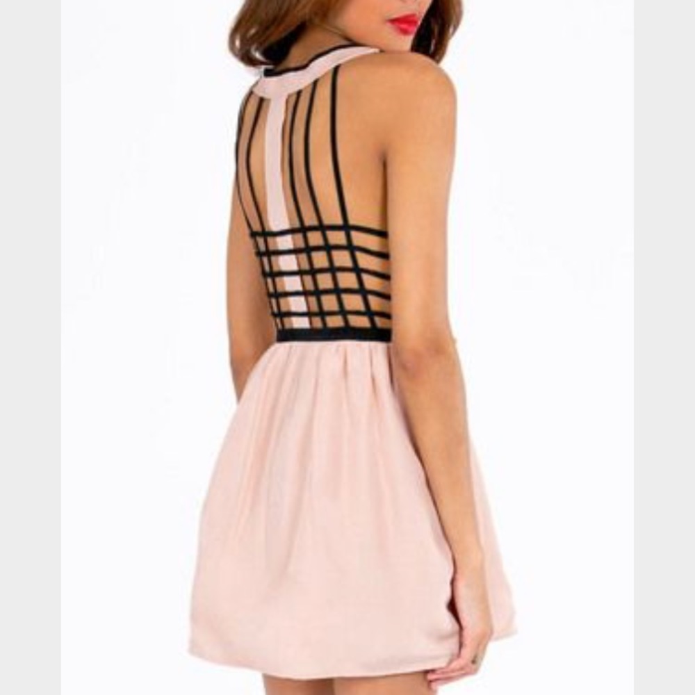 Tobi Caged Back dress