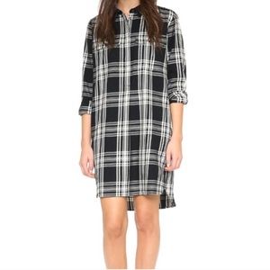 Madewell Plaid Shirt Dress, small