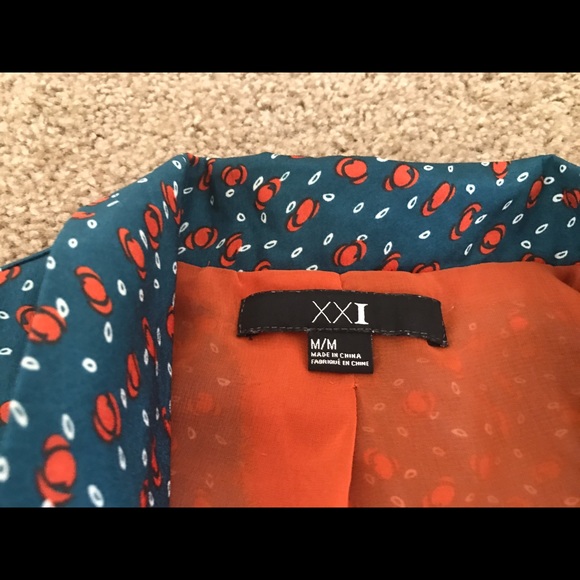 Forever 21 Pattern Jacket - Picture 2 of 3