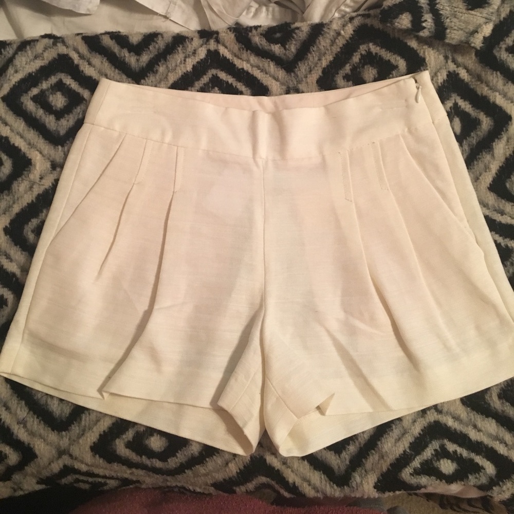 J. Crew Ivory Shorts NWT