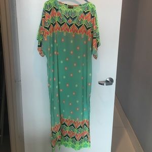 Tropical Maxi Caftan 🌴