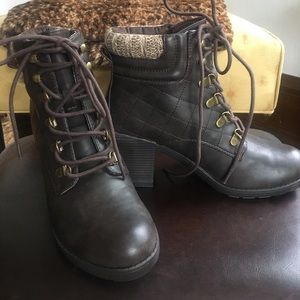 NWOT MIA Fashion Hiker Style Bootie size 7