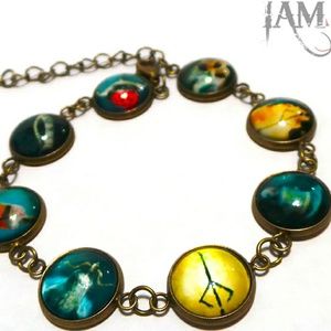 Bloodborne Runes Bracelet handmade