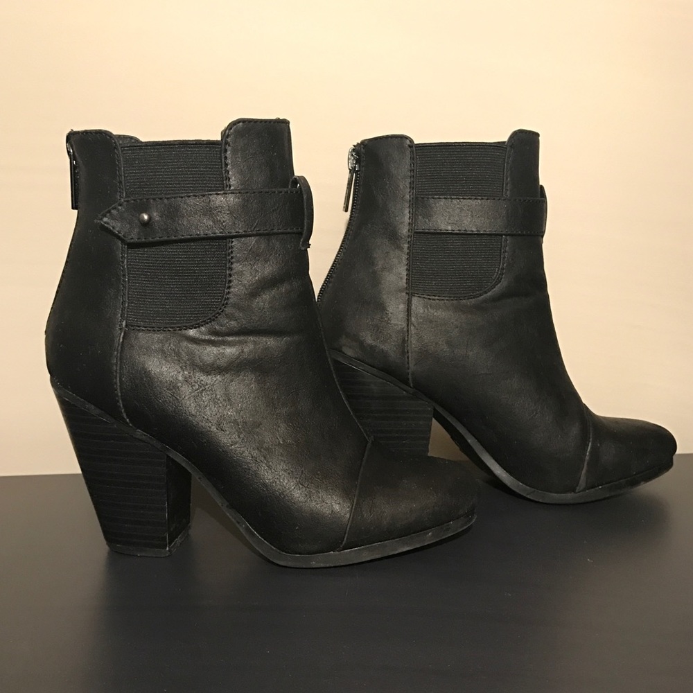 Black booties