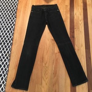 gold sign straight jeans size 26