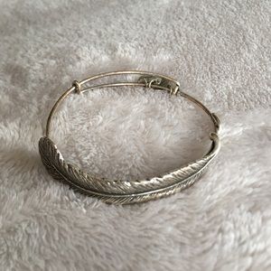 Alex & Ani feather bangle