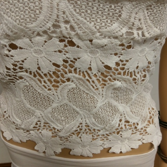 Lace Halter Top - Picture 2 of 5
