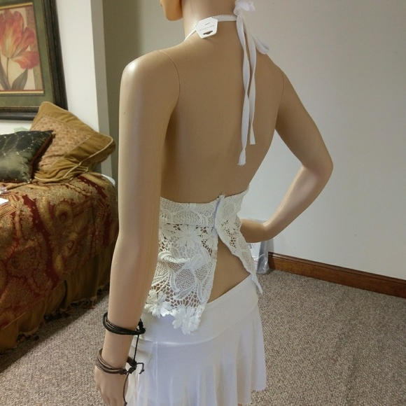 Lace Halter Top - Picture 3 of 5