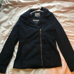 Navy blue pea coat!