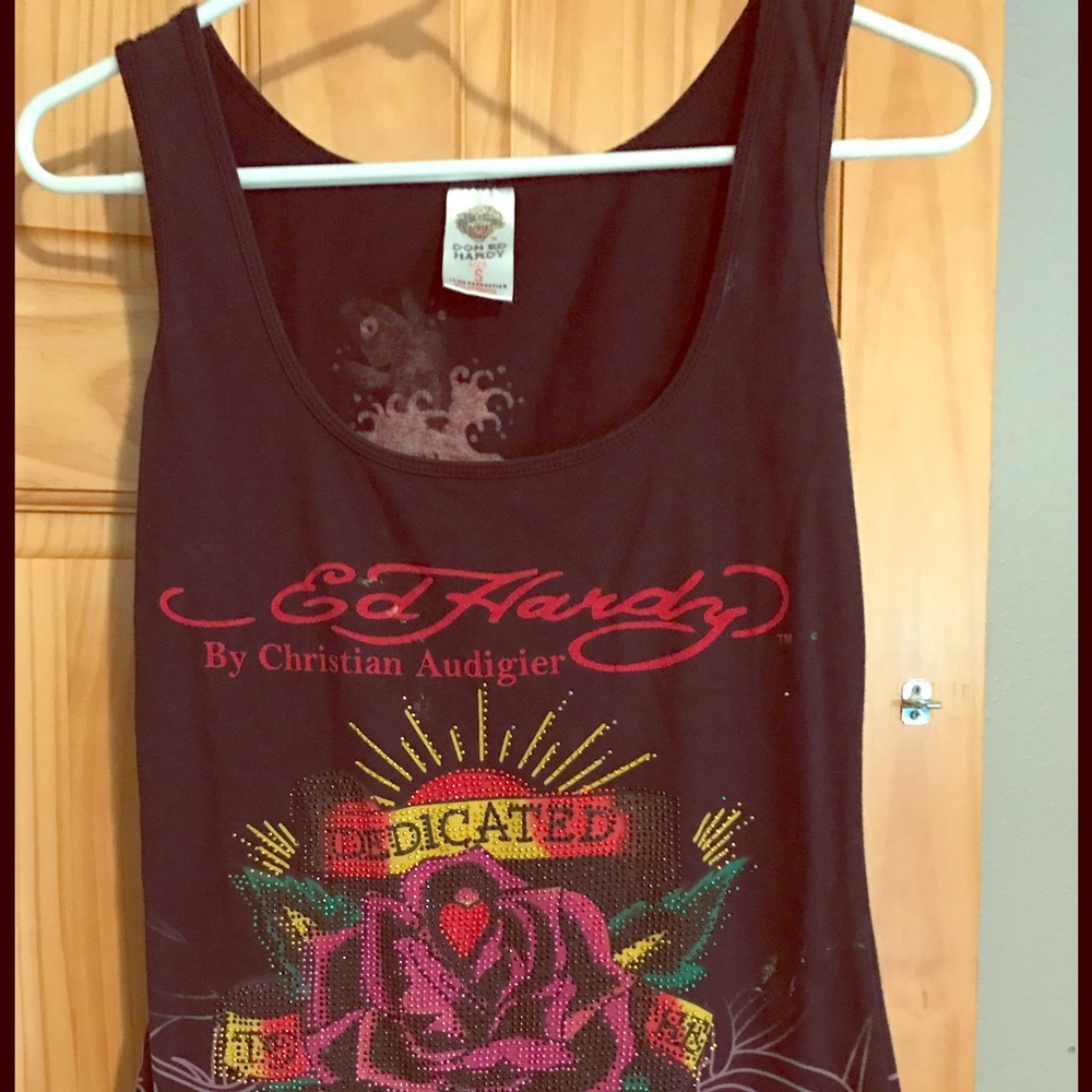Ed hardy tank