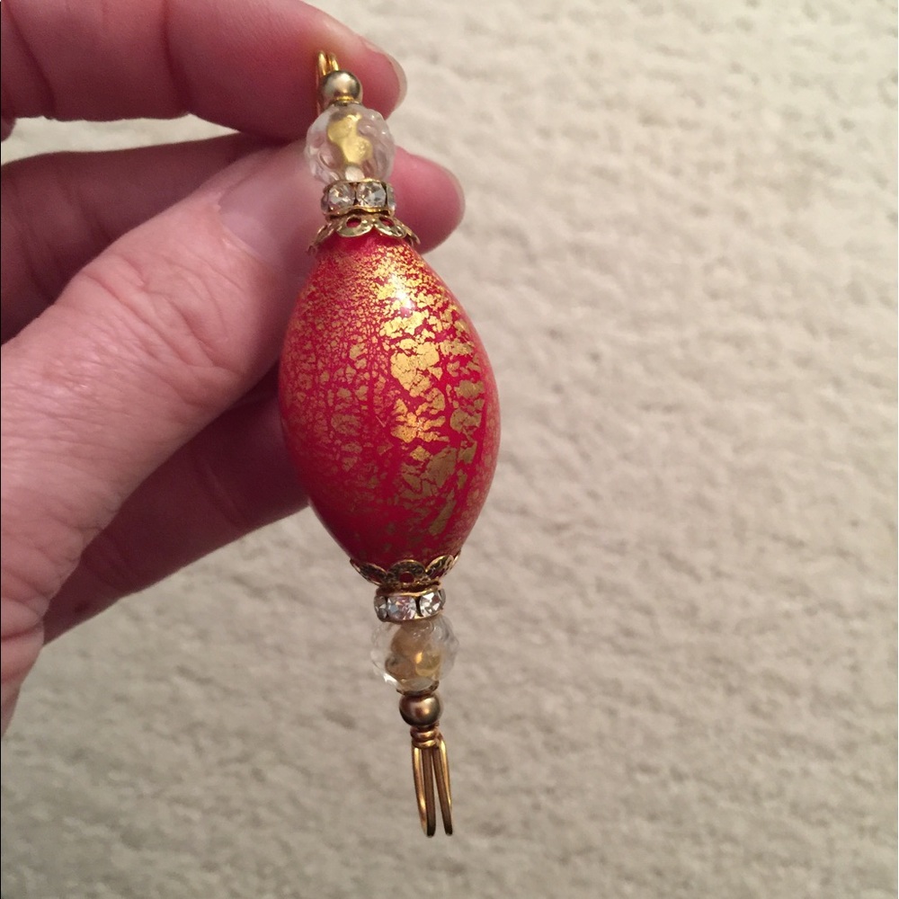Murano glass pin from Italy