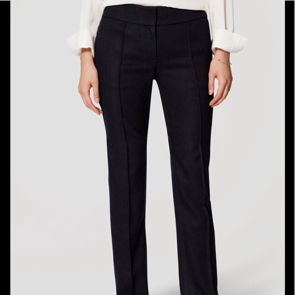 Ann Taylor Loft Herrington pintucked Marisa pants - Picture 2 of 6