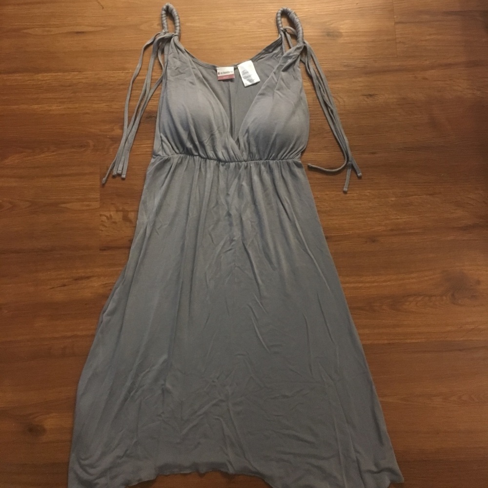 Grecian Grey Dress