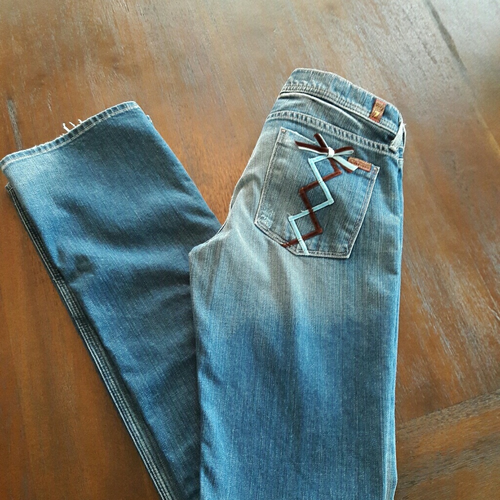 Authentic 7 For All Mankind Jeans- Size 28