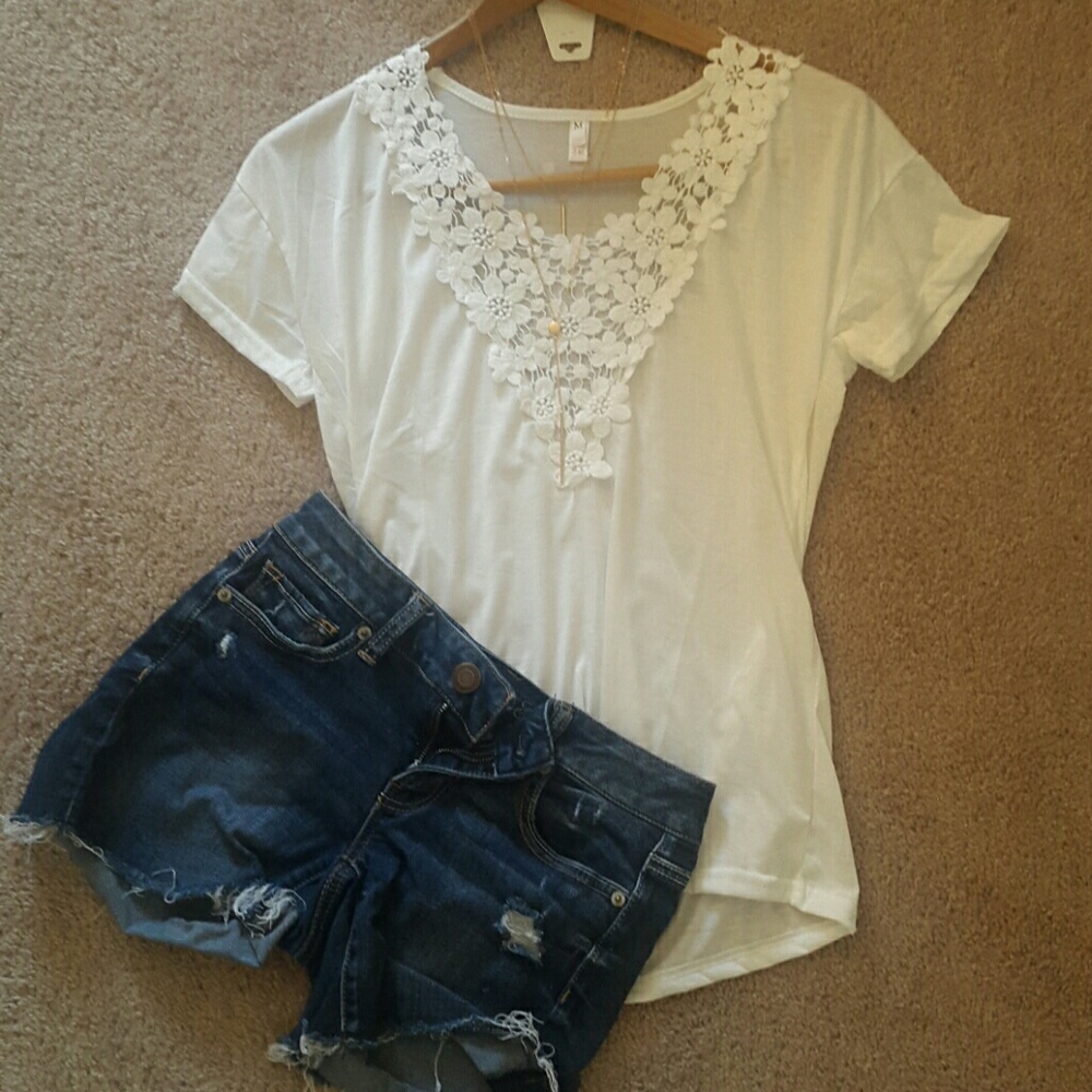 Floral | Lace |  Top