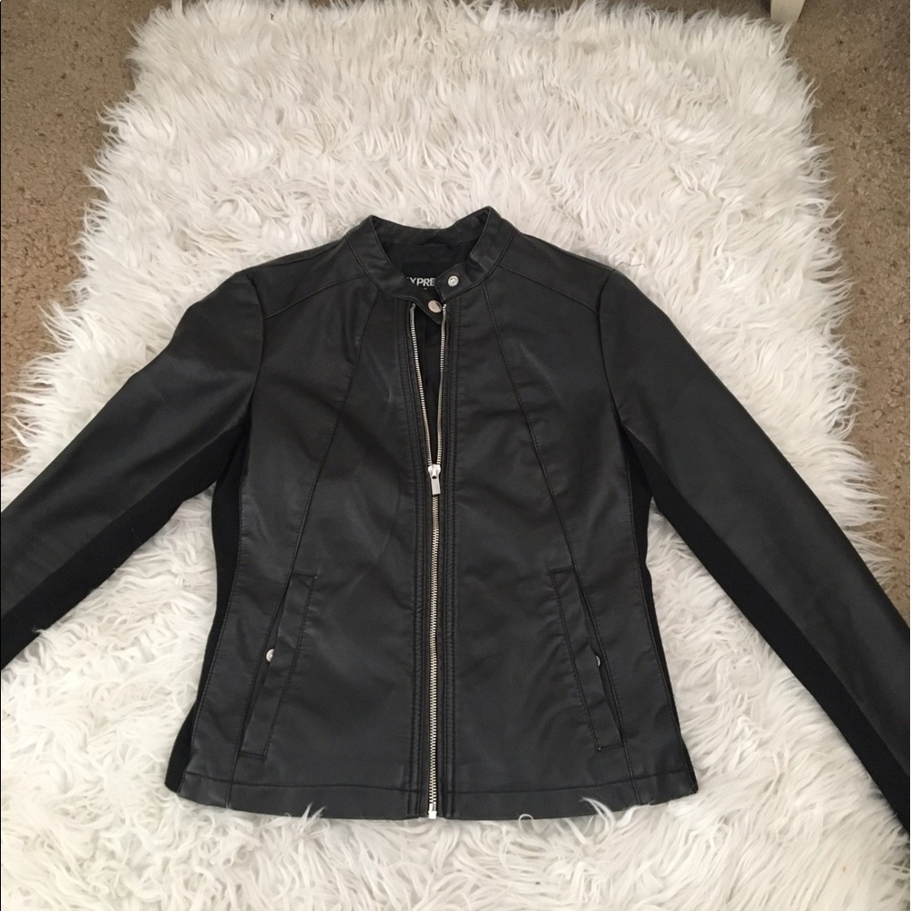 Express leather jacket