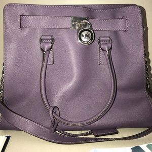 Michael Kors Saffiano Hamilton Bag