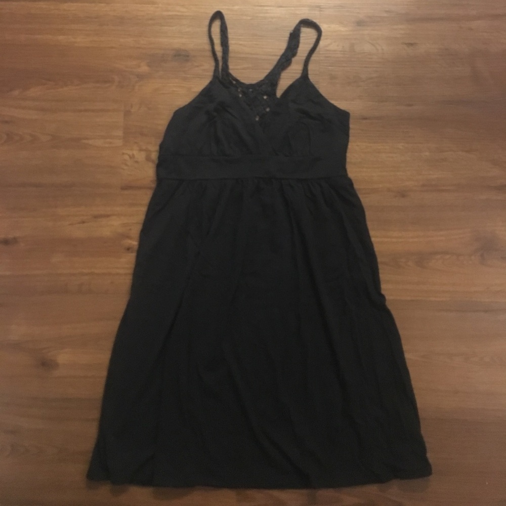 Little Black Dress with Knot Back