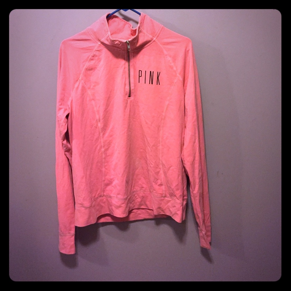 Vs PINK athletic half zip