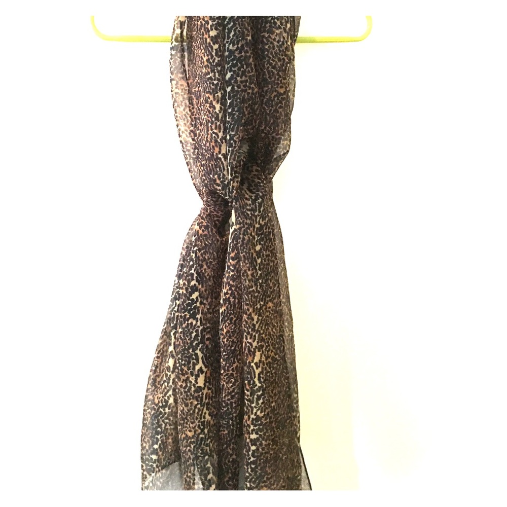 Cheetah Print Scarf