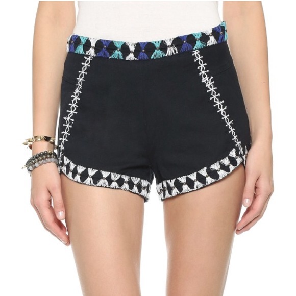 Free People Pants - Sale🎉Free People Stitched Black Shorts NWT
