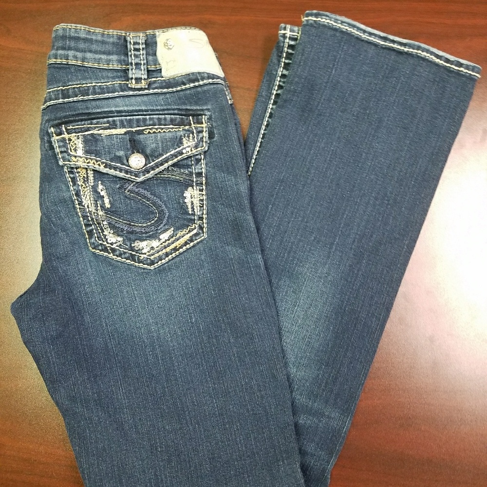 Silver jeans