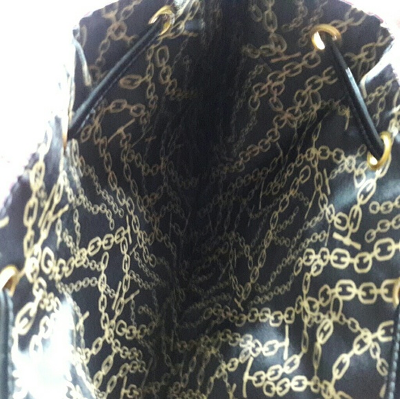 Juicy couture pink drawstring bling bowl backpack - Picture 3 of 3