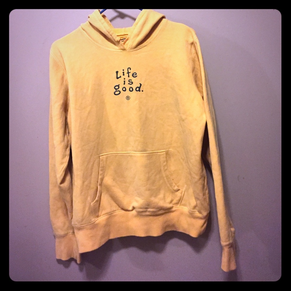 Life is good hoodie