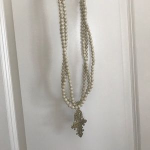 Offwhite akola necklace