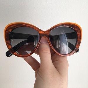 Dior Promisse 1 orange sunglasses