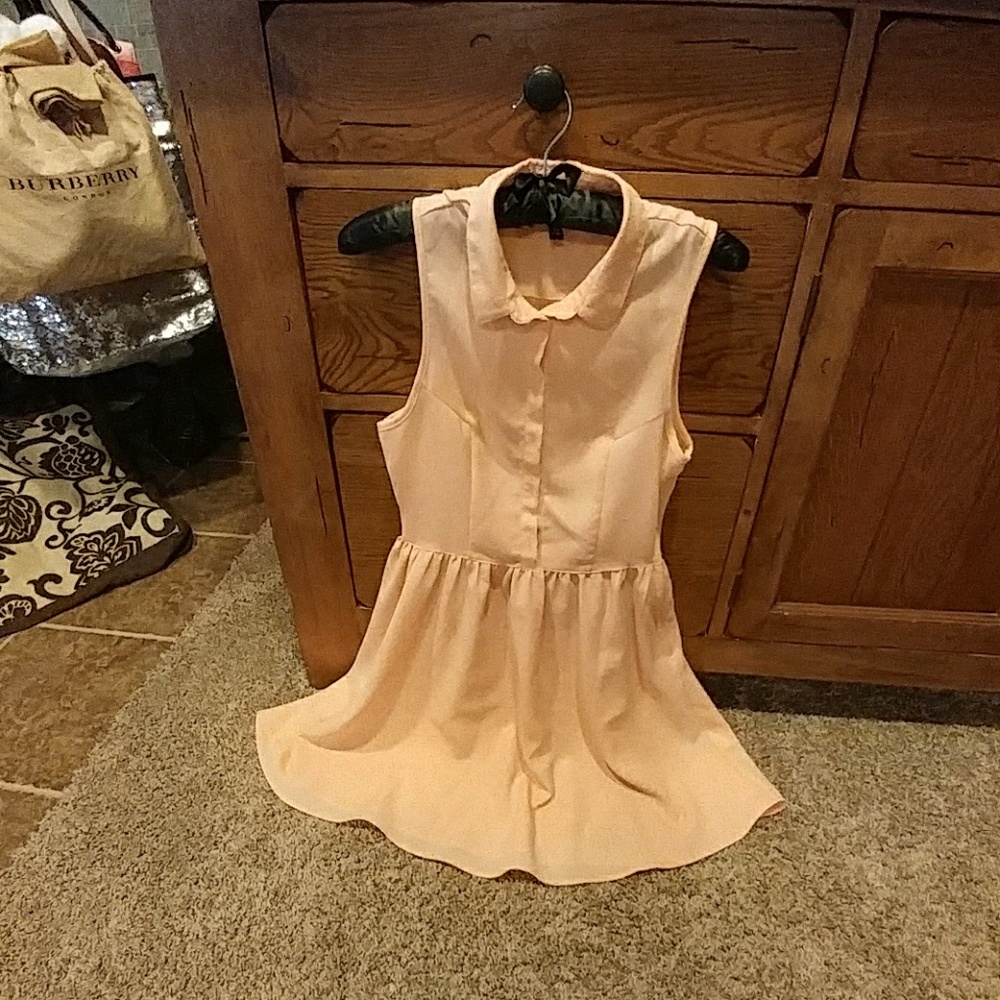 { Divided by H&M } Peach Party Dress