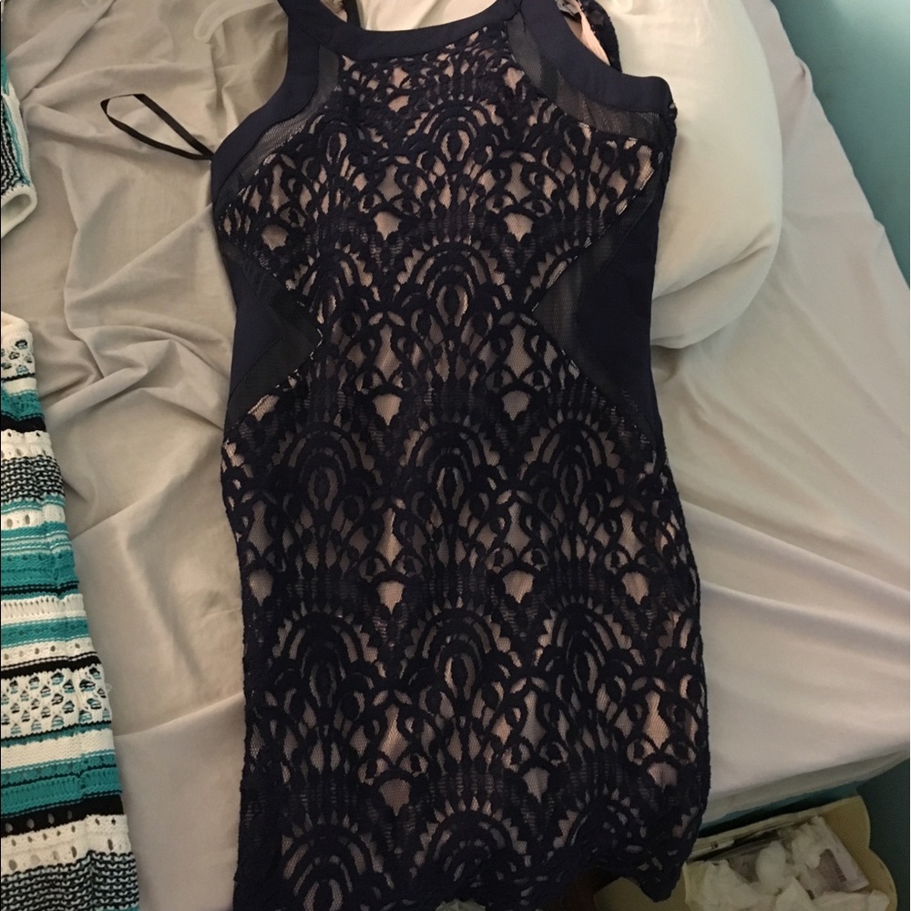 Blue dress
