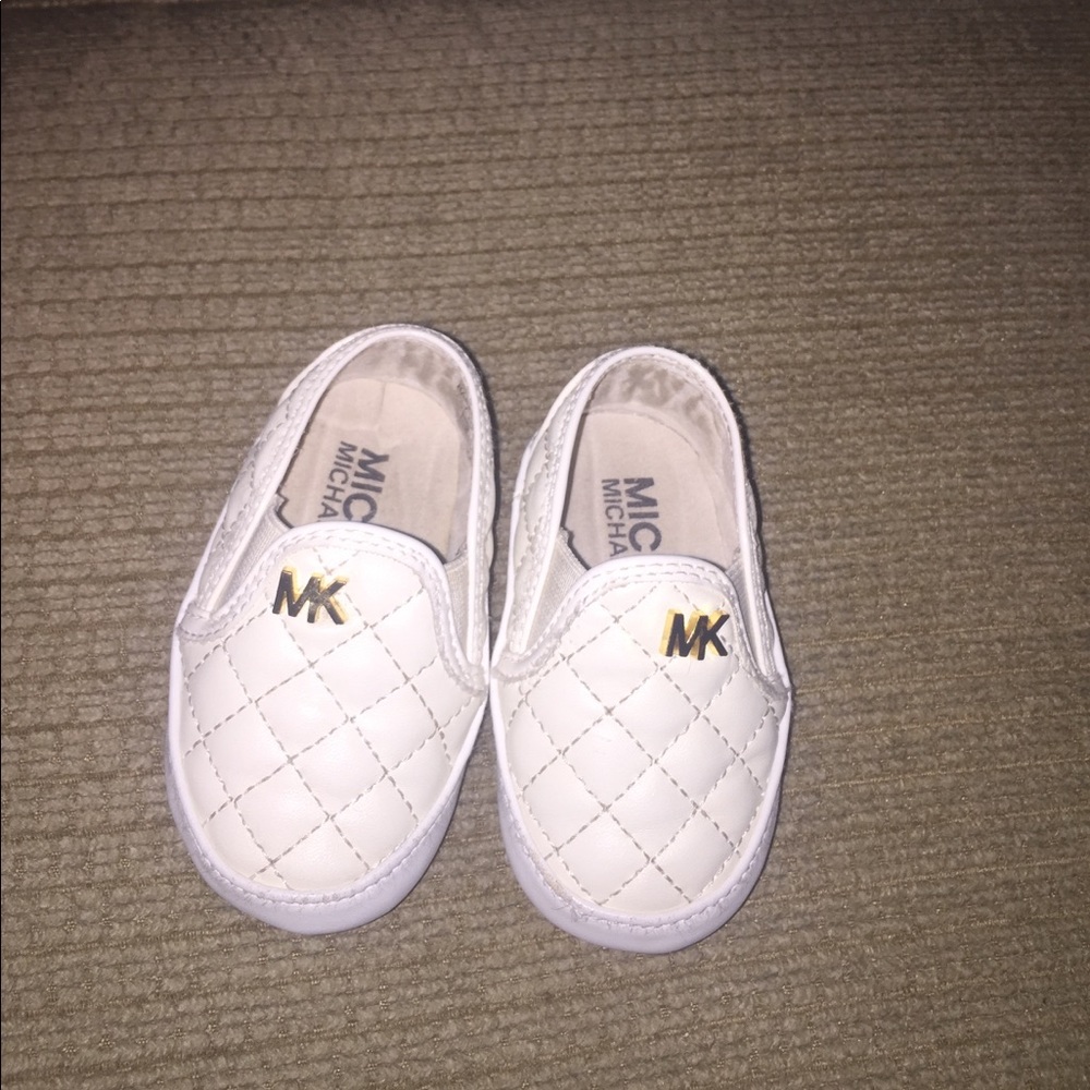 Infant Michael Kors leather loafers