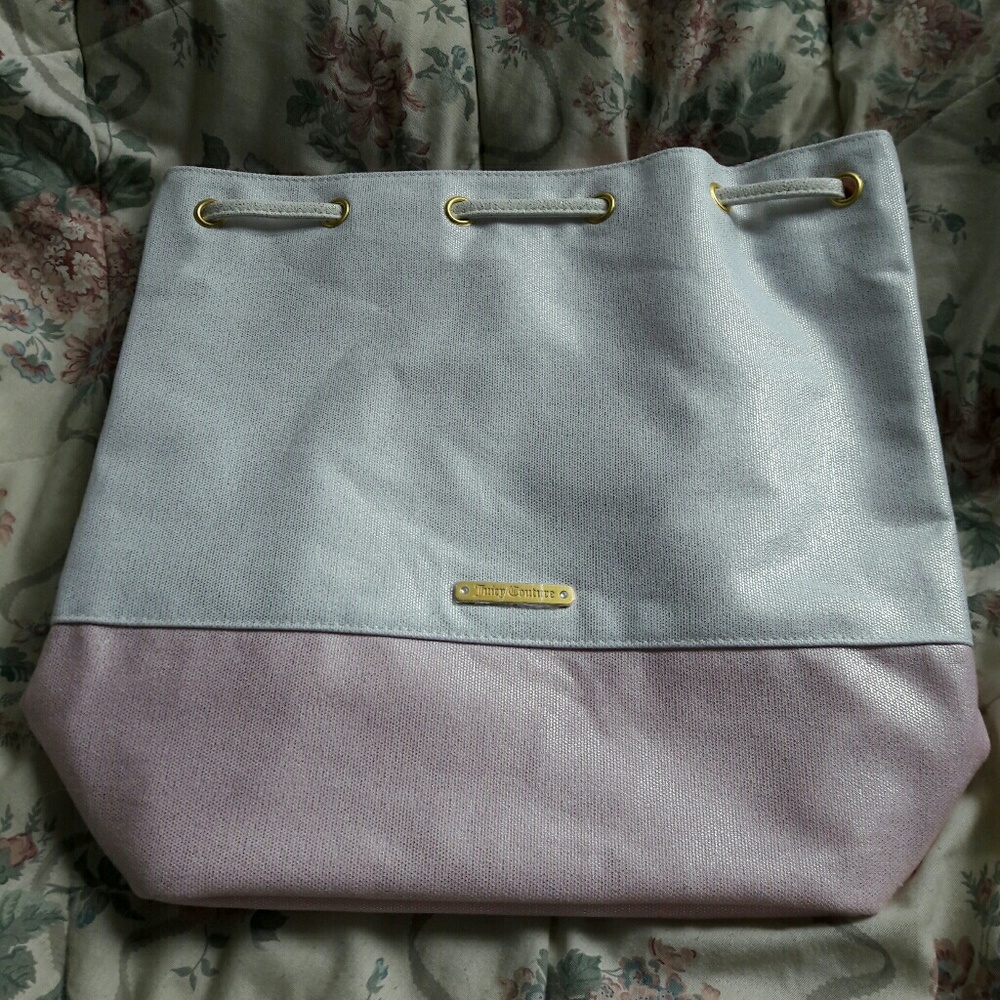 Juicy couture drawstring butterfly backpack