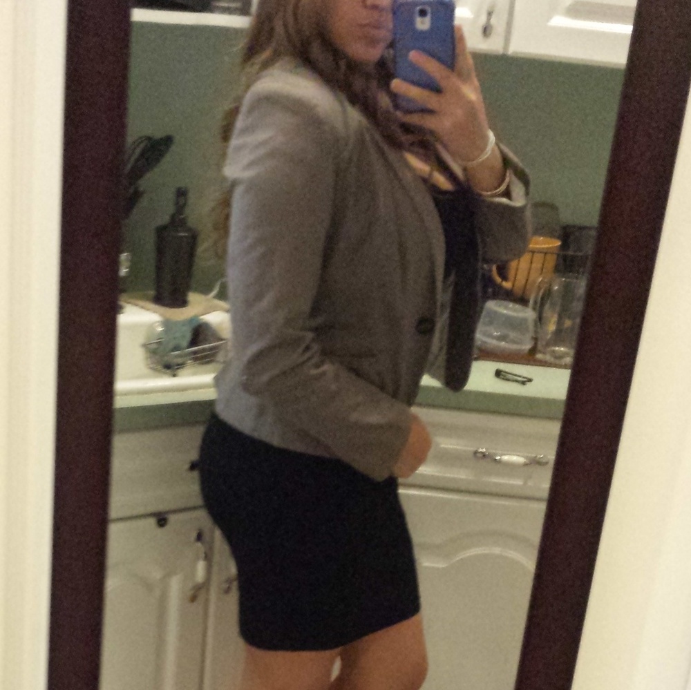 Dark grey blazer