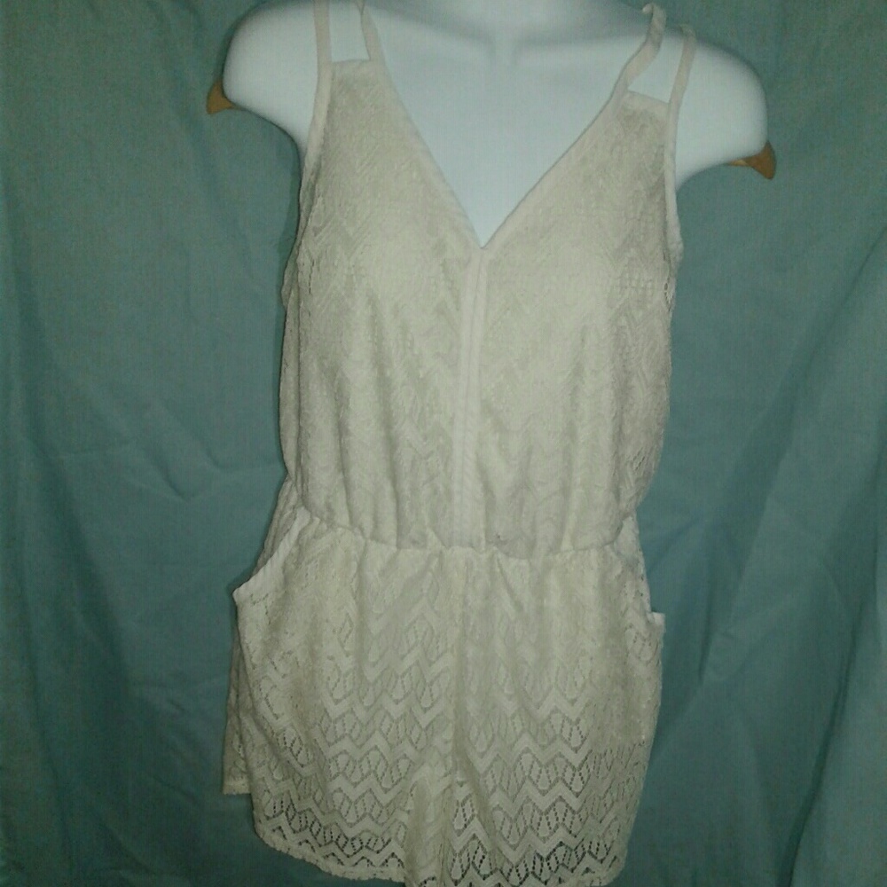 White/ off White romper