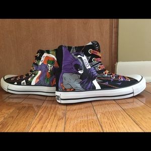 Converse DC Comics Batman/Joker High-Tops