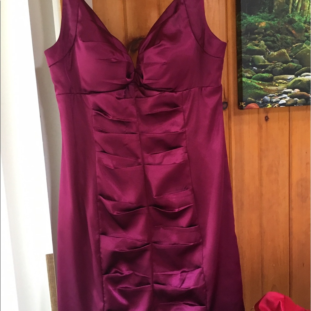 Silk cocktail dress