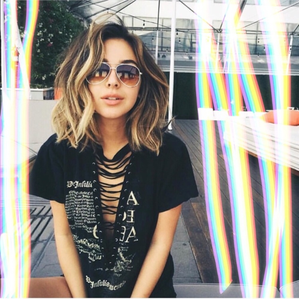 LF Vintage Lace-Up T-Shirt