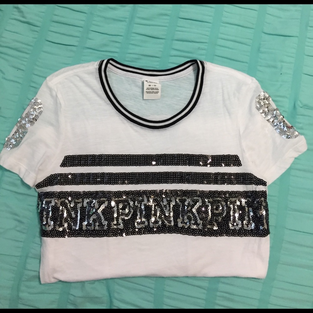 Make OFFER :) VS PINK Sequined Tee