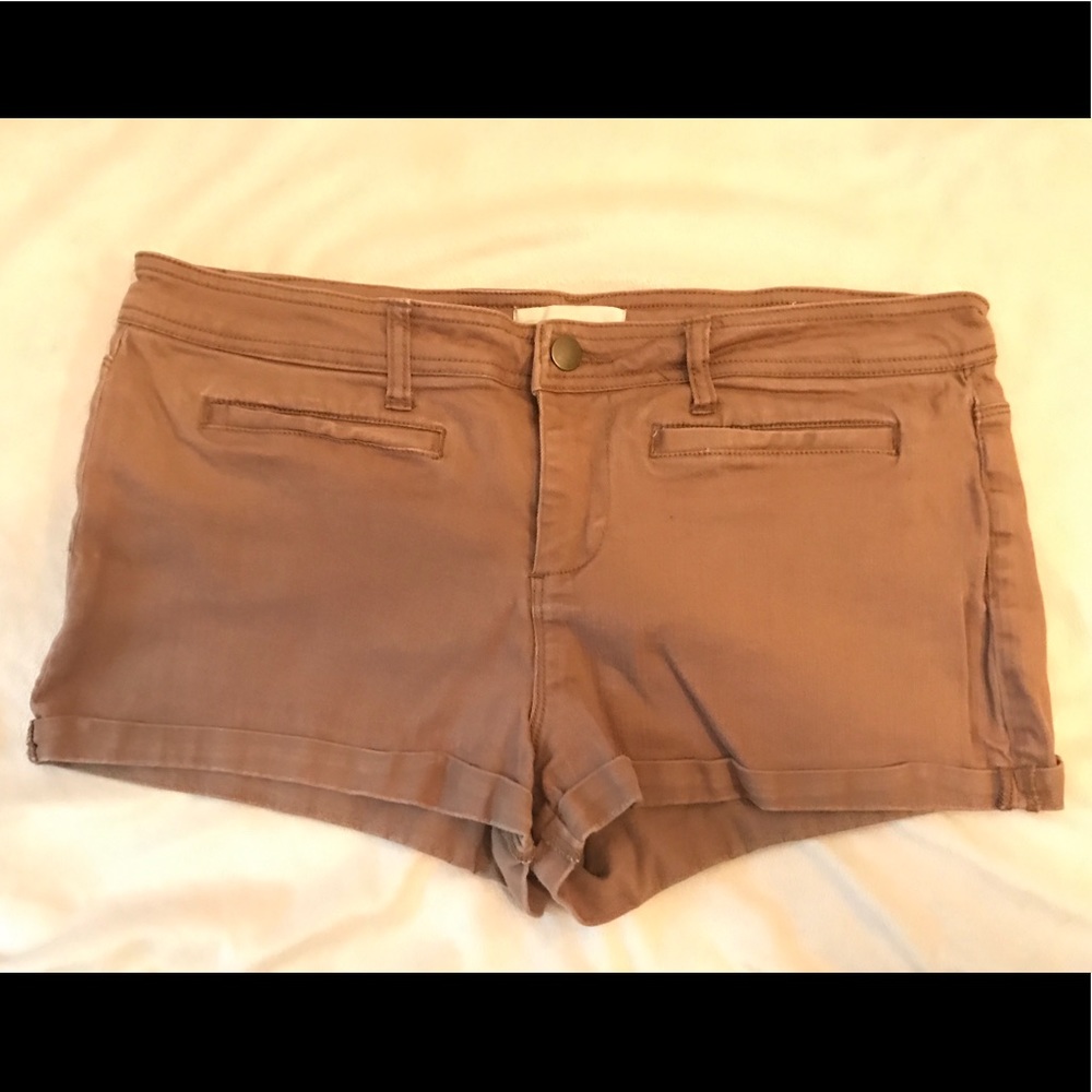 Forever 21 brown denim shorts