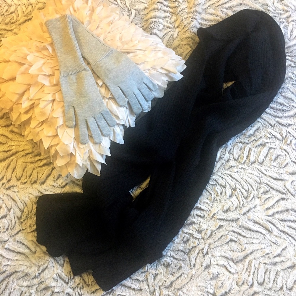 Zara scarf and gloves