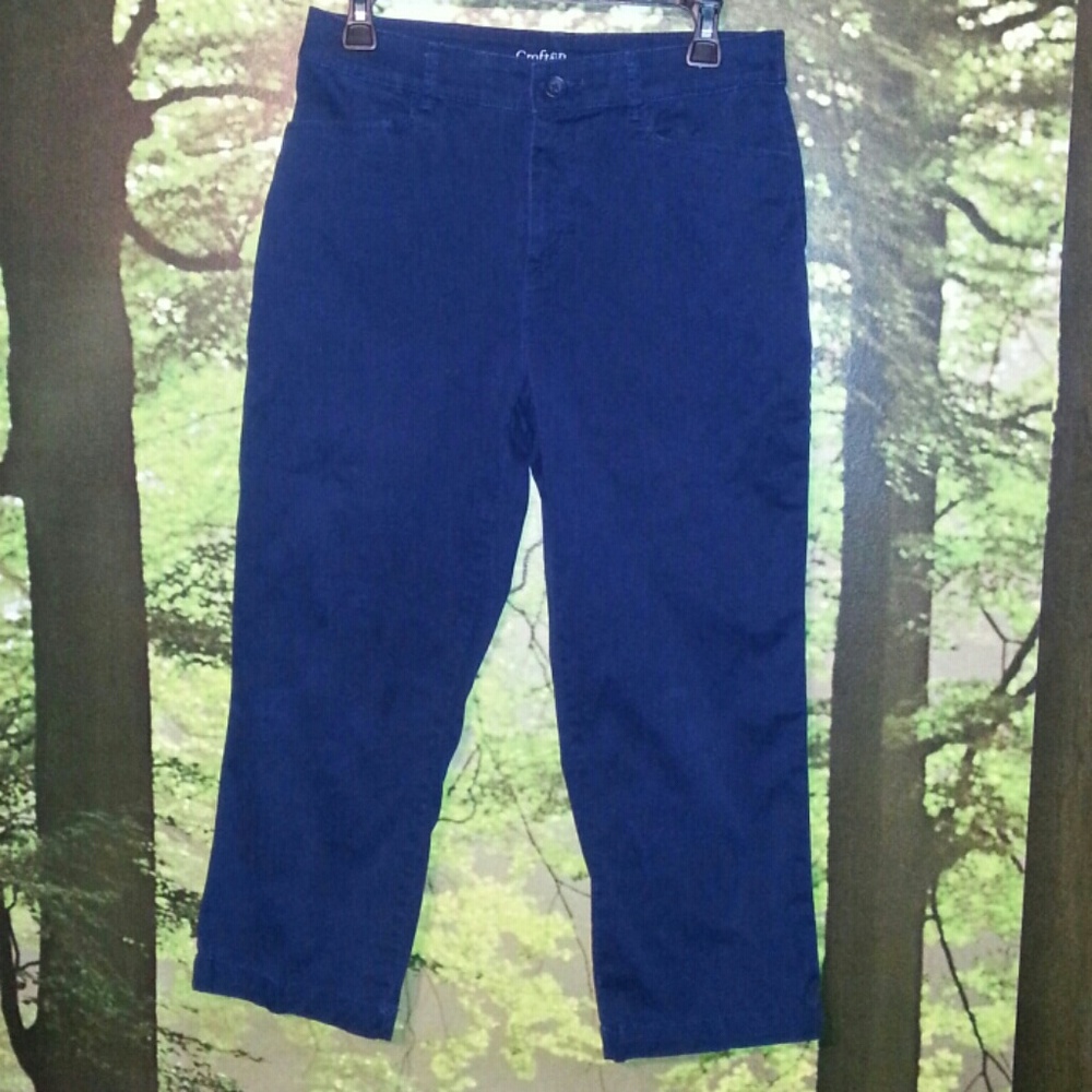 **SOLD** Croft & Barrow stretch capri's