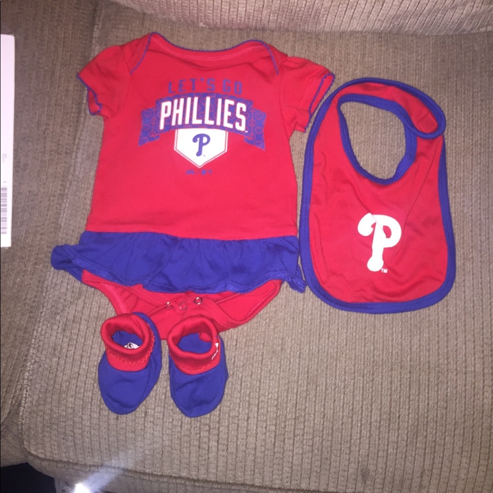 Infant Phillies 3pc set