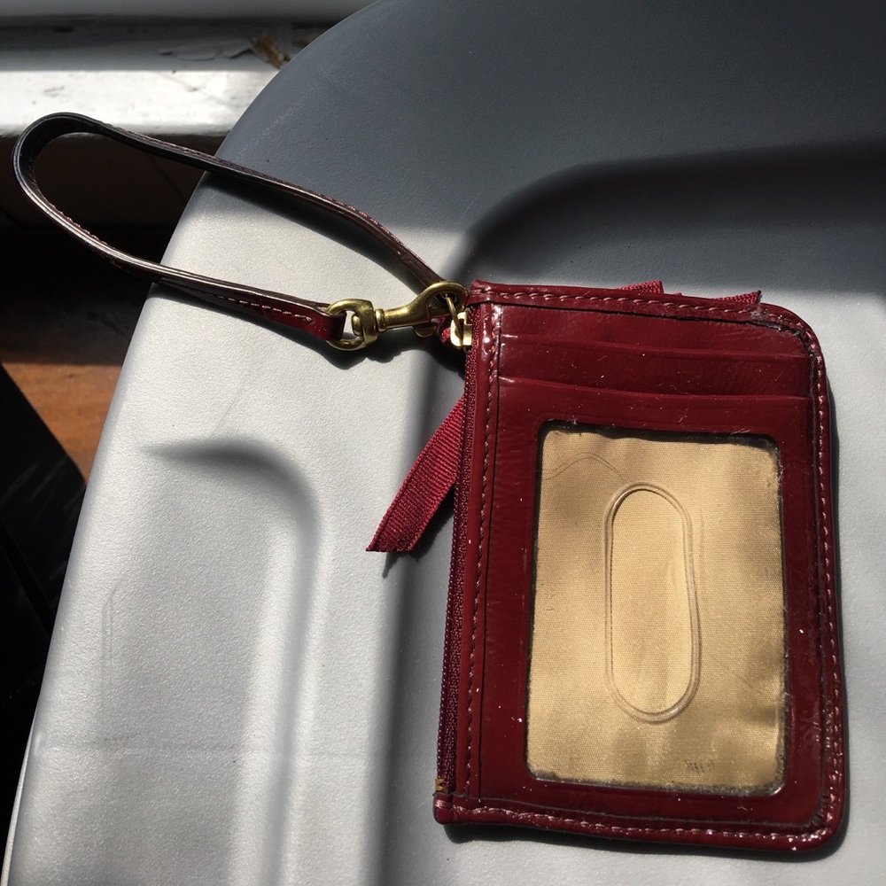 Coach ID wristlet