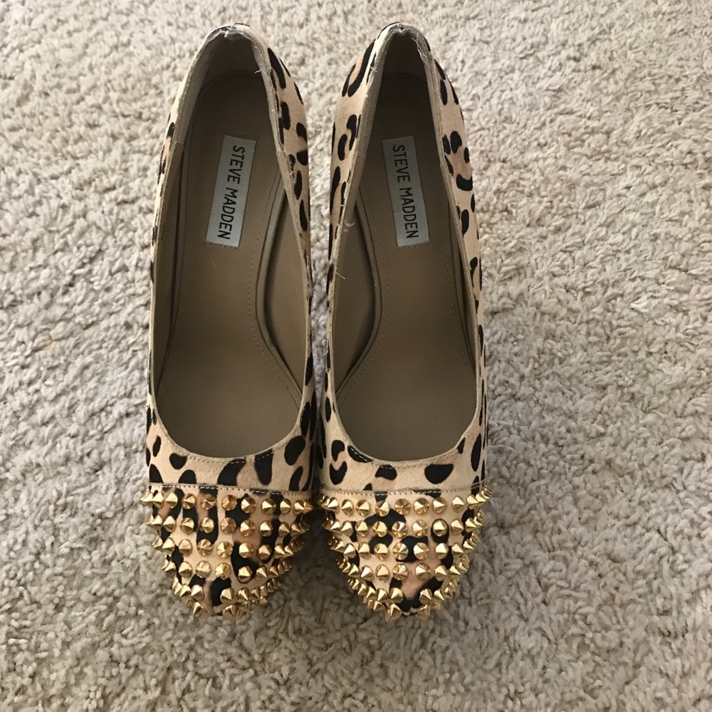 Steve Madden Leopard Heels