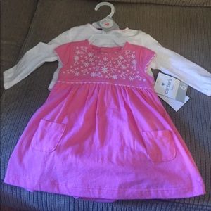 Carters 2 piece set dress