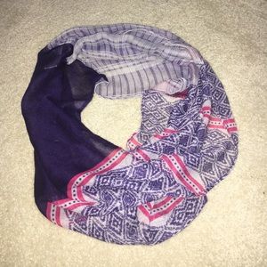 Purple scarf